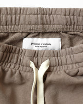 Relaxed French Terry Sweatpant Mocha Unisex