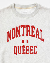 Montreal Fleece Sweatshirt Cloud Unisex