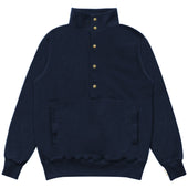 Reverse Fleece Pullover Navy - Unisex