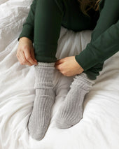 The Slouchy Sock Windsor Heather