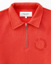 Half Zip Fleece Sweatshirt Tart Unisex