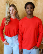 Original Monday Long Sleeve Tee Tart Unisex