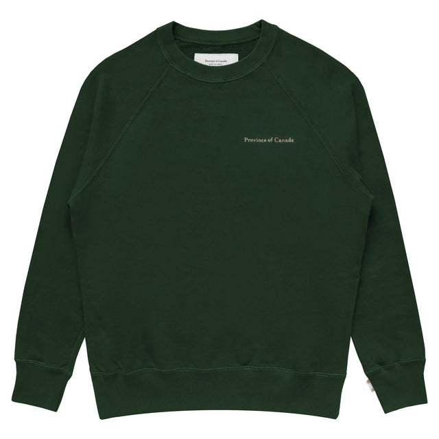 French Terry Sweatshirt Forest - Unisex