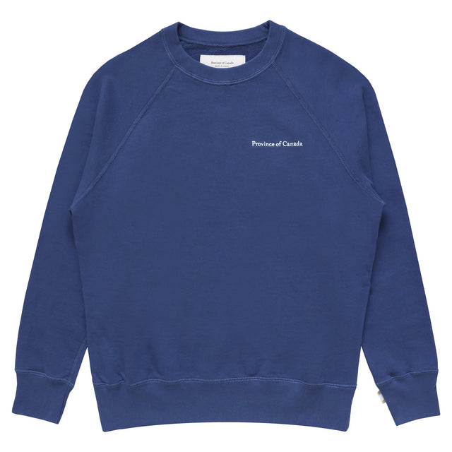 French Terry Sweatshirt French Blue- Unisex