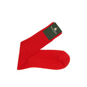 Rouge Vif Cachemire Soie