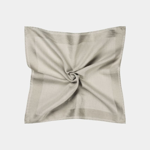 Grey Pocket Square