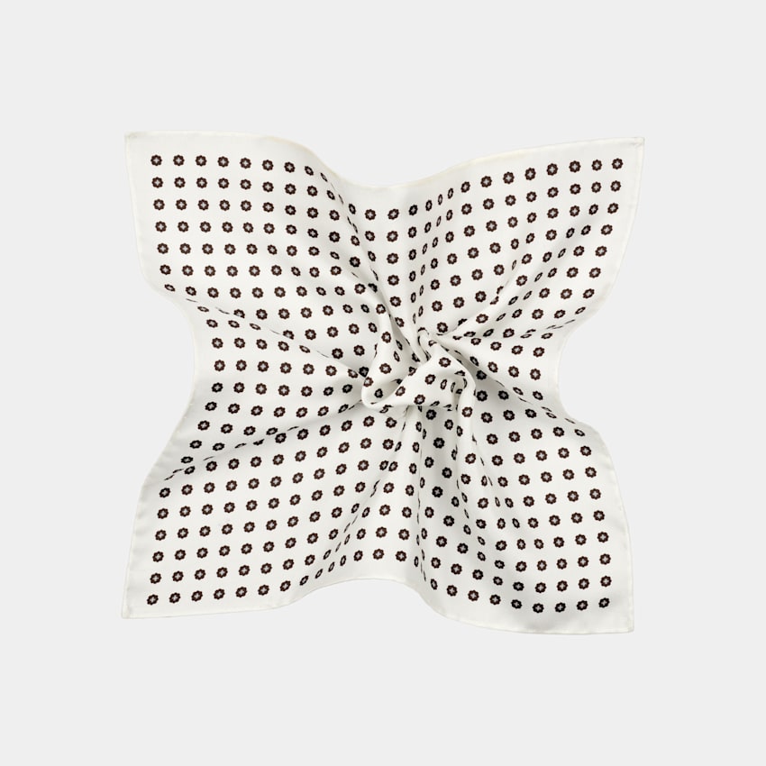 Flower Pocket Square