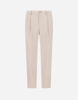 COTTON FEEL TROUSERS WITH DRAWSTRING