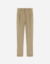 Stretch Cotton Velvet Trousers