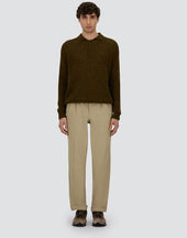 Stretch Cotton Velvet Trousers