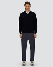 Trousers In Wrinkled Stretch Nylon