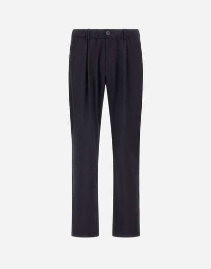 Trousers In Light Stretch Wooly