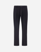 Trousers In Light Stretch Wooly