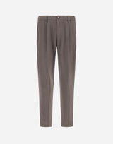 TROUSERS IN BI-STRETCH WOOL