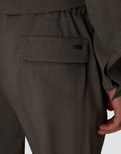 Trousers In Bi Stretch Wool