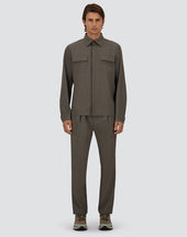 Trousers In Bi Stretch Wool