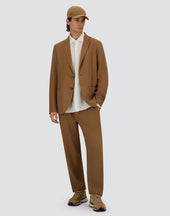 Trousers In Cotton Linen Popeline