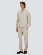 Trousers In Cotton Gabardine Stretch