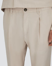 Trousers In Cotton Gabardine Stretch
