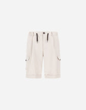 Shorts In Cotton Gabardine Stretch