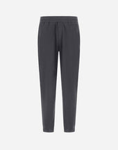 Trousers In Jersey Knit Effect