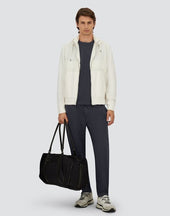 Trousers In Jersey Knit Effect