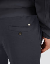 Trousers In Jersey Knit Effect