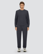Trousers In Jersey Knit Effect