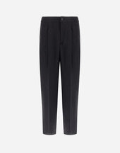 Trousers In Slubbing Linen