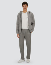 Resort Trousers In Melange Suede Effect