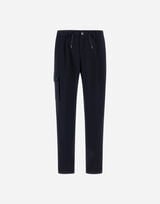 RESORT CARGO TROUSERS IN PURE COTTON