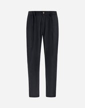 Trousers In Cashmere And Silk
