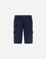 RESORT BERMUDA SHORTS IN NEW LINEN