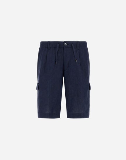 Resort Bermuda Shorts In New Linen