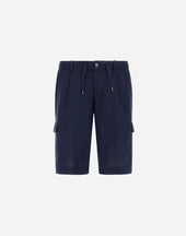 Resort Bermuda Shorts In New Linen