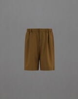 LAMINAR SHORTS IN WOOL TOUCH