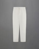 LAMINAR STRAIGHT-LEG TROUSERS IN TECH-COTTON TWILL
