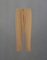 LAMINAR BARREL-FIT TROUSERS IN COMFORT TECH TWILL