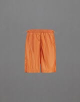 LAMINAR SHORTS IN SHINY NYLON