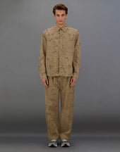 Laminar Trousers In Water Jacquard