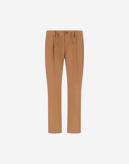 Trousers In Cotton Feel
