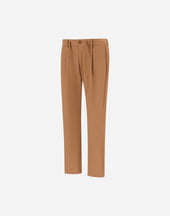 Trousers In Cotton Feel