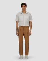 Trousers In Cotton Feel