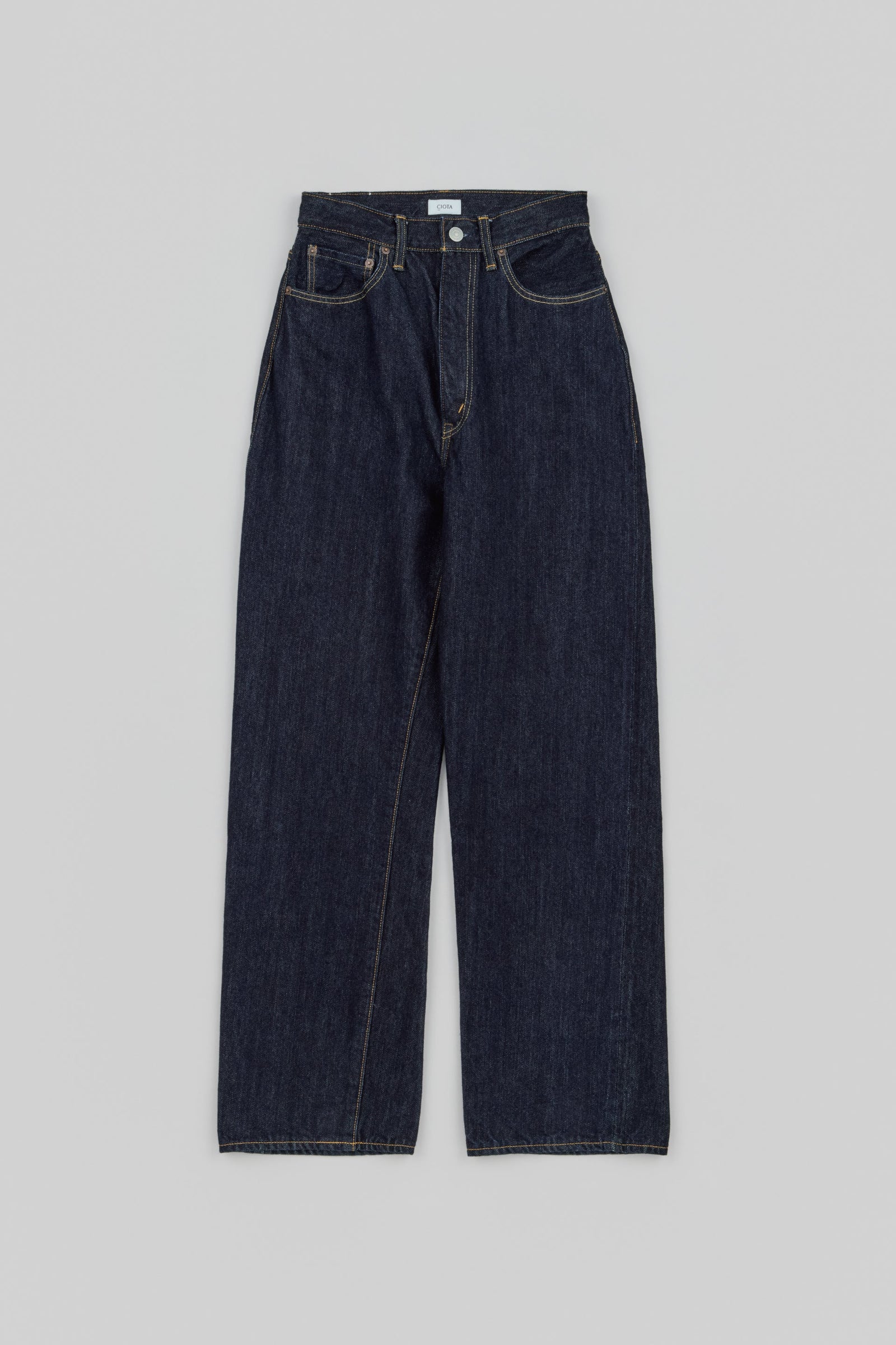 High Rise Straight 5 Pocket Pants