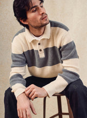 Pull Grant Grey/Ecru