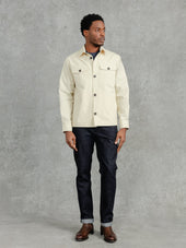 The Ventile® Piccadilly Shacket - Chalk