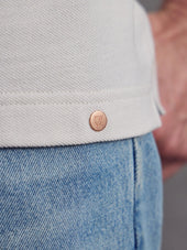 The Civvy Polo - Flake White