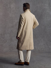 The Richmond Silk Mac - Alabaster