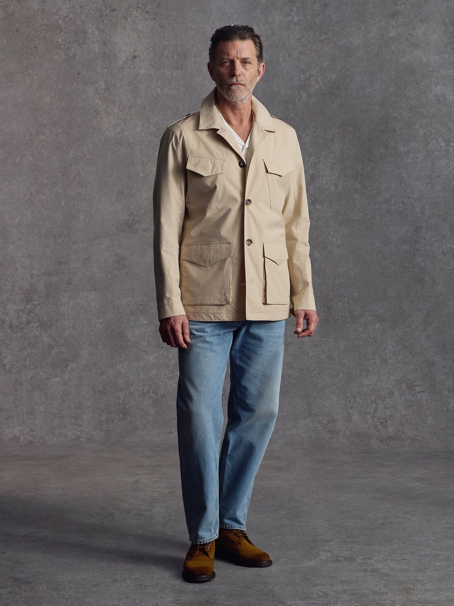 The Richmond Revere Jacket Alabaster
