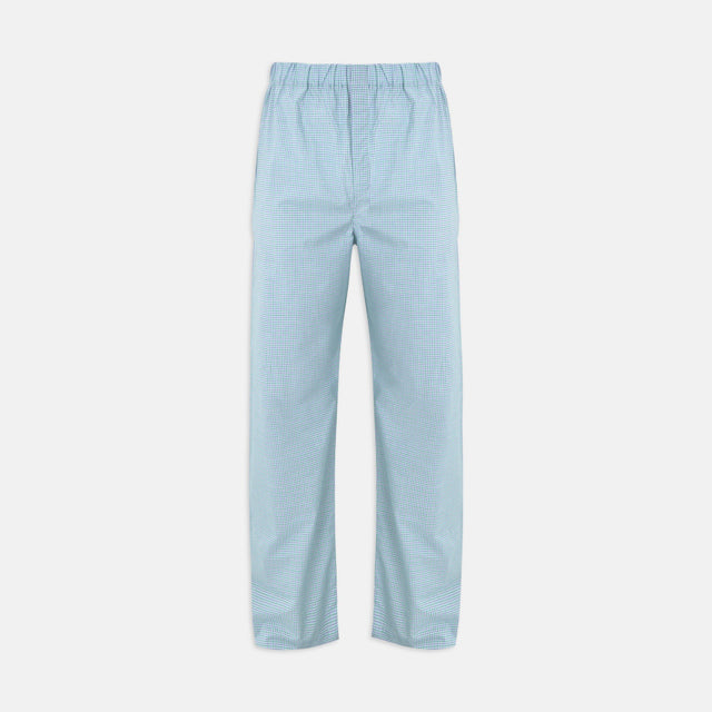 Kelly Green Check Modern Pyjama Trousers